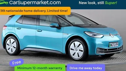 Used VW ID.3 Pro Performance 150 kW (204 HP) 2022 Turquoise Hatchback
