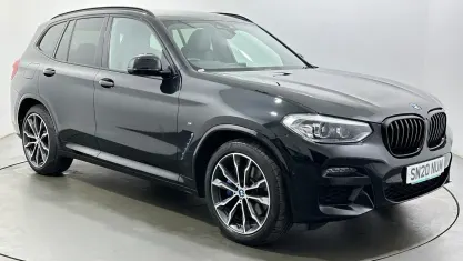 Used BMW X3 M Sport 265 HP (194 kW) 2020 Black SUV