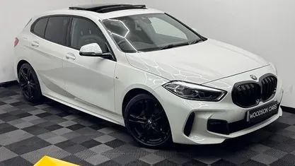 Used BMW 116 M Sport 116 HP (85 kW) 2020 White Hatchback