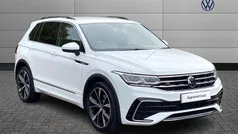 White Used 2022 VW Tiguan R-line SUV | £26,499 (Fair price)