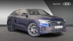 Blue Used 2022 Audi Q8 Black Edition SUV | £45,750 (Fair price)