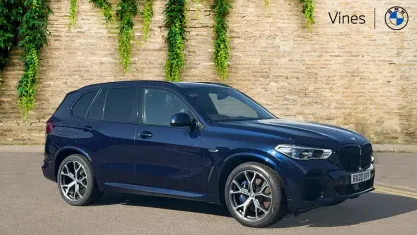 Used BMW X5 M Sport 394 HP (289 kW) 2022 Blue SUV