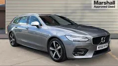 Grey Used 2018 Volvo V90 R-Design Estate | £17,990 (Fair price)