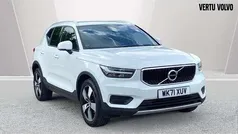 White Used 2021 Volvo XC40 Momentum SUV | £20,690 (Fair price)