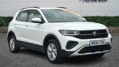 Used VW T-Cross S 95 HP (69 kW) 2024 White SUV