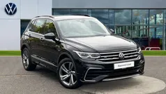 Deep black Used 2024 VW Tiguan R-line Edition SUV | £28,494 (Fair price)