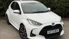 White Used 2024 Toyota Yaris Hybrid Design Hatchback | £19,699 (Fair price)
