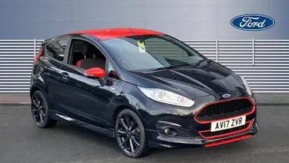 Black Used 2017 Ford Fiesta ST-Line Hatchback | £7,084 (Fair price)