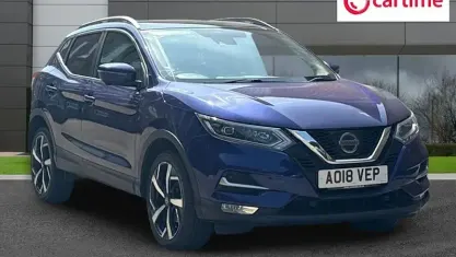 Used Nissan Qashqai Tekna 110 HP (80 kW) 2018 Blue SUV