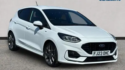 Used Ford Fiesta ST-Line 101 HP (74 kW) 2022 White Hatchback