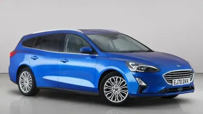 Used Ford Focus Titanium X 155 HP (114 kW) 2020 Blue Estate