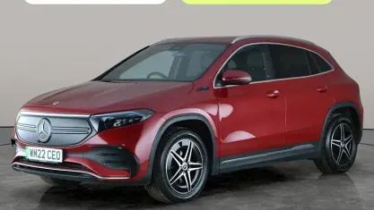 Used Mercedes EQA250 AMG line 139 kW (190 HP) 2022 Red SUV