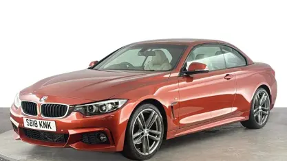 Used BMW 420 M Sport 184 HP (135 kW) 2018 Orange Cabriolet