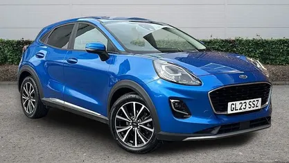 Used Ford Puma Titanium 125 HP (91 kW) 2023 Blue SUV