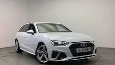 White Used 2023 Audi A4 S-Line Estate | £26,900 (Fair price)