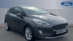 Grey Used 2018 Ford Fiesta Titanium Hatchback | £8,400 (Fair price)