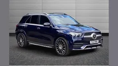 Blue Used 2021 Mercedes GLE300 AMG line SUV | £41,990 (A bit pricey)