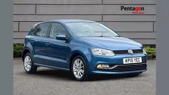 Blue Used 2015 VW Polo SE Hatchback | £6,795 (Good price)