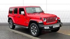 Red Used 2022 Jeep Wrangler Overland SUV | £34,929 (Good price)