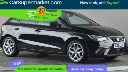 Używany Seat Ibiza FR 95 KM (69 kW) 2021 Czarny Hatchback