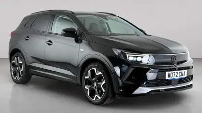 Used Vauxhall Grandland X Ultimate 131 HP (96 kW) 2023 Black SUV