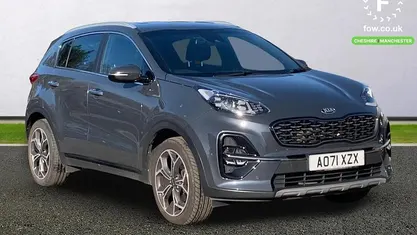 Used Kia Sportage GT-Line 136 HP (100 kW) 2021 Grey SUV