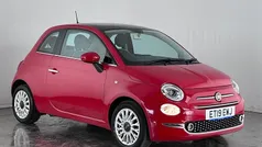 Red Used 2019 Fiat 500 Lounge Hatchback | £8,800 (Fair price)