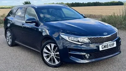 Used Kia Optima 141 HP (103 kW) 2017 Blue Estate
