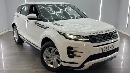 Used Land Rover Range Rover evoque R-Dynamic 182 HP (133 kW) 2019 White SUV