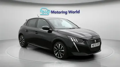 Used Peugeot 208 GT 102 HP (75 kW) 2022 Black Hatchback