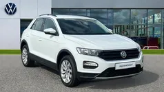 Pure white Used 2020 VW T-Roc SE SUV | £14,416 (Fair price)