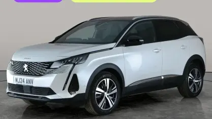 Begagnad Peugeot 3008 Allure+ 136 HK (100 kW) 2023 Vit SUV