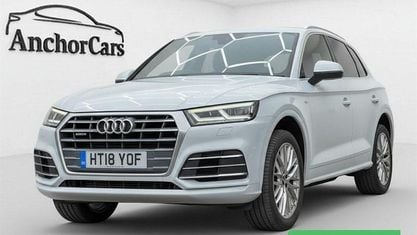 Używany Audi Q5 S-Line 252 KM (185 kW) 2018 Biały SUV