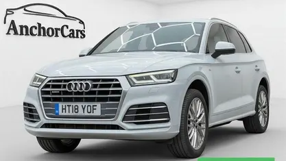 Used Audi Q5 S-Line 252 HP (185 kW) 2018 White SUV