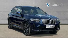 Blue Used 2023 BMW X3 M Sport SUV | £39,993 (Fair price)