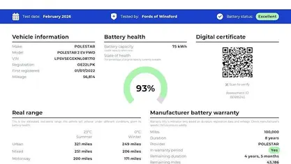 Used Polestar 2 Long Range Single Motor 169 kW (231 HP) 2022 Hatchback