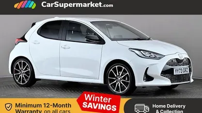 White Used 2023 Toyota Yaris Hybrid Sport Hatchback | £18,197 (Fair price)