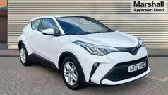 Solidpure white Used 2022 Toyota C-HR SUV | £17,970 (Good price)
