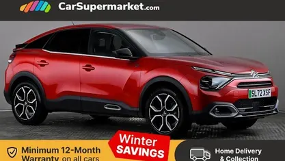 Red Used 2022 Citroën e-C4 Shine Hatchback | £12,697 (Fair price)