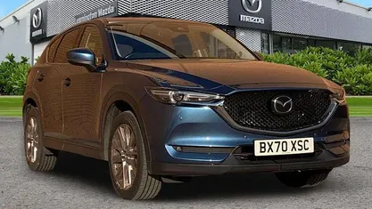 Second-hand Mazda CX-5 Inclusive 165 CP (121 kW) 2020 Albastru SUV