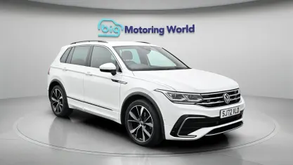 Used VW Tiguan R-line 150 HP (110 kW) 2022 White SUV