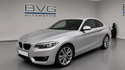 Used BMW 218 150 HP (110 kW) 2016 Silver Coupe