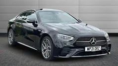 Black Used 2021 Mercedes E220 AMG Line Premium Coupe | £26,750 (Fair price)