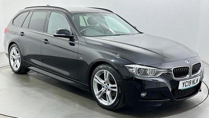 Begagnad BMW 320 M Sport 184 HK (135 kW) 2019 Svart Kombi