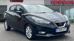 Black Used 2019 Nissan Micra Acenta Hatchback | £9,695 (Fair price)