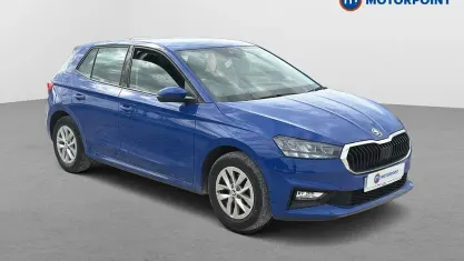Used Skoda Fabia Comfort 110 HP (80 kW) 2023 Blue Hatchback