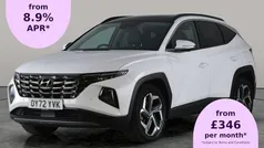White Used 2022 Hyundai Tucson Ultimate SUV | £23,804 (Fair price)