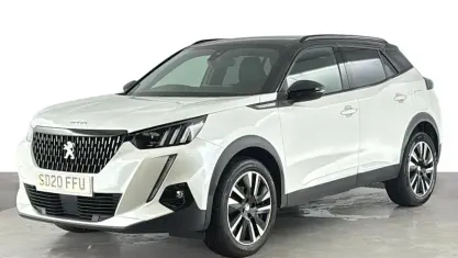 Used Peugeot 2008 GT-line 130 HP (95 kW) 2020 White SUV