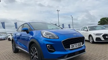 Used Ford Puma Titanium 125 HP (91 kW) 2023 Blue SUV