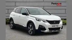 White Used 2018 Peugeot 3008 GT-line SUV | £9,737 (Fair price)